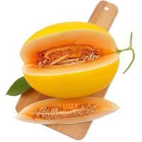 晋村 阎良黄肉黄金蜜瓜 约2.5kg