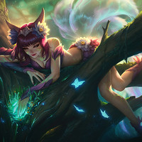 LEAGUE OF LEGENDS英雄联盟 英雄皮肤 永恒之森 阿狸