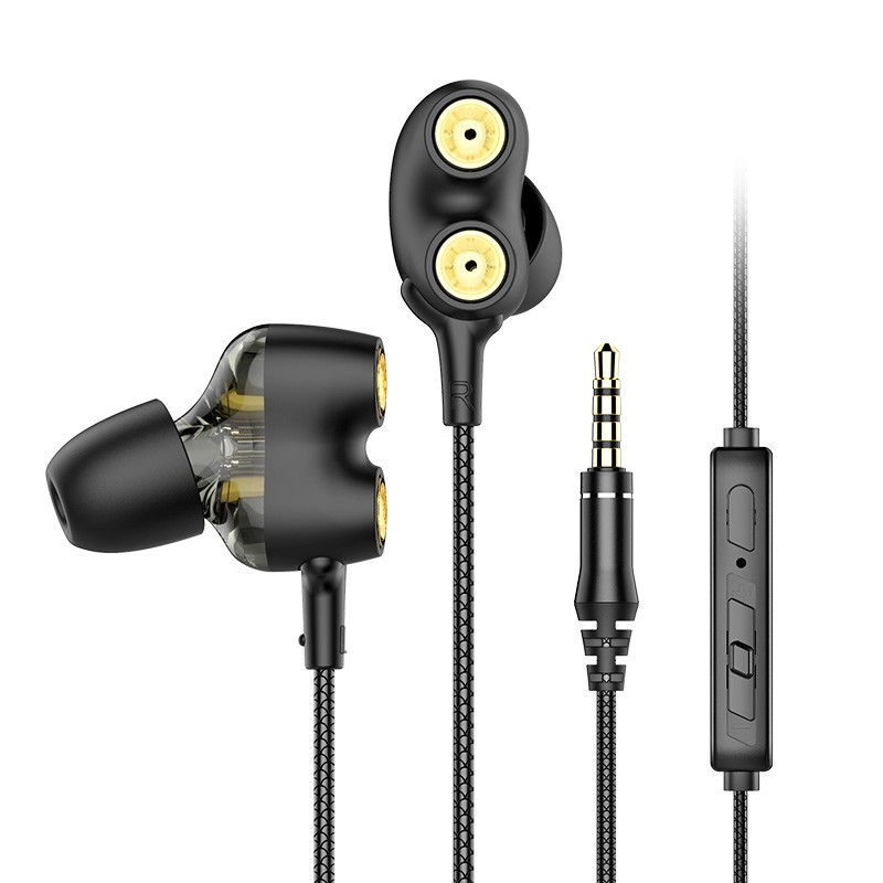 langsdom兰士顿d2入耳式有线耳机无麦版白色