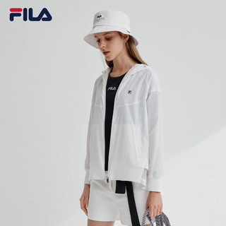 FILA 斐乐官方女子外套 2020夏季新款防晒梭织罩衫皮肤衣运动外套