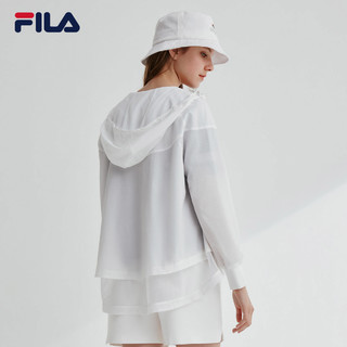 FILA 斐乐官方女子外套 2020夏季新款防晒梭织罩衫皮肤衣运动外套