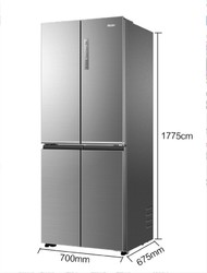 海尔 BCD-406WDPD 双变频 多门冰箱 406L