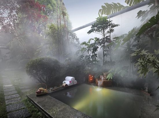 闽南地区奢牌可泡私汤，SLH旗下！泉州安溪悦泉行馆 云门温泉别墅1晚（含2大1小早餐+温泉+迷你吧+自驾茶博物馆参观等）