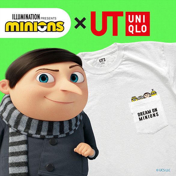 UNIQLO 优衣库 x “小黄人”特辑 UT系列 即将开售