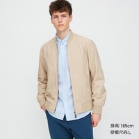 UNIQLO 优衣库 426044 男士罗纹茄克