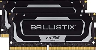Crucial Ballistix BL2K8G32C16S4B 3200 MHz，DDR4，DRAM，笔记本电脑游戏内存套件，16GB (8GB x2)，CL16