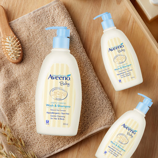 Aveeno 艾惟诺 每日倍护系列 婴幼儿洗发沐浴露 354ml*3瓶