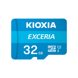 铠侠（Kioxia）（原东芝存储器）32GB TF(microSD)存储卡 EXCERIA 极至瞬速系列 U1 读速100M/S 支持高清拍摄