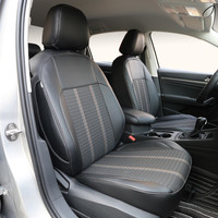 旷虎 汽车座垫 升级生态皮+专属透气面料