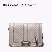 Rebecca Minkoff CHEVRON QUILTED LOVE单肩斜挎牛皮女包