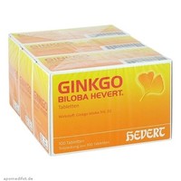 银联专享：Ginkgo biloba hevert 金纳多 银杏提取营养片 300片