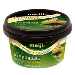  meiji 明治 抹茶巴菲风味冰淇淋 110g/个 *6件