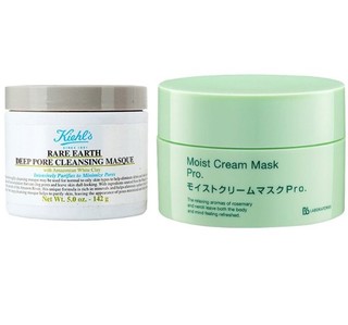 Kiehl's 科颜氏 清洁修护护肤套装 2件套(白泥面膜142g+复活草面膜175g)