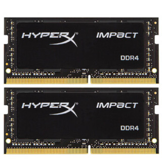 Kingston 金士顿 Impact系列 DDR4 2400MHz 32GB(16GB×2)套装 笔记本内存条