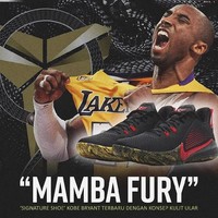纪念曼巴精神！科比新战靴 Nike Mamba Fury 官图曝光！