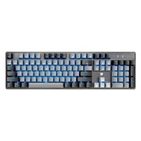 HEXGEARS 黑峡谷 GK715 机械键盘 104键 灰黑色 红轴