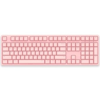 ikbc C210 108键 有线键盘 粉色 青轴