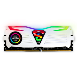 GEIL 金邦 16G DDR4 3000 台式机内存 极光SUPER LUCE RGB SYNC系列 (RGB灯条) 白色