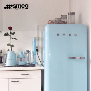 Smeg 斯麦格 意大利进口 料理机家用多功能手持式料理棒 绞肉机婴儿辅食打蛋器搅拌机HBF01 浅蓝色