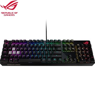 ASUS 华硕 玩家国度 ROG STRIX SCOPE机械键盘 黑色 Cherry红轴