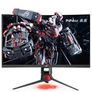 ROG 玩家国度 Strix 猛禽系列 XG27VQ 27英寸 VA 曲面 FreeSync 显示器（1920×1080、144Hz）