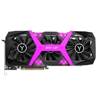 yeston 盈通 RX 580 8G D5 游戏高手 显卡 8GB 黑紫色