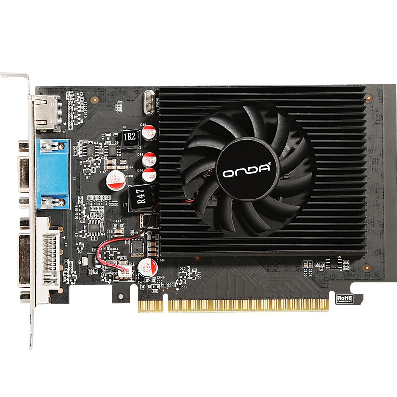 onda昂达gt730k典范2gd3显卡2gb