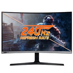 SAMSUNG 三星 C27RG50FQC 27英寸显示器（1500R、240Hz）