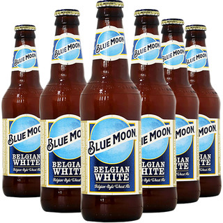 捷克进口精酿啤酒 蓝月布鲁姆比利时风味小麦白啤酒  6瓶*355ml