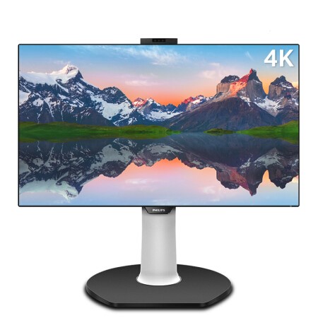 PHILIPS 飞利浦 329P9H 31.5英寸 IPS 显示器 (3840×2160、60Hz、108%sRGB、Type-C 65W)