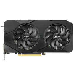 asus 华硕 dual-geforce rtx 2060-o6g-evo 显卡 6gb 黑色