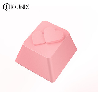 iQunix F96粉色版 机械键盘 无线蓝牙键盘 游戏键盘 CNC铝合金外壳100键无背光吃鸡键盘 原厂樱桃轴 青轴