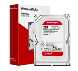 Western Digital 西部数据 西部数据(WD)红盘 2TB SATA6Gb/s 256M 网络储存(NAS)硬盘(WD20EFAX)