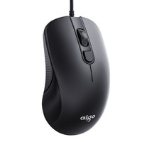 aigo 爱国者 Q21 有线鼠标 1600DPI 黑色