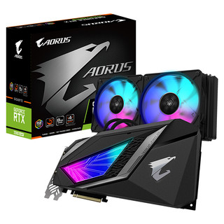 GIGABYTE 技嘉 AORUS GeForce RTX 2080 Super Waterforce 显卡 8GB 黑色