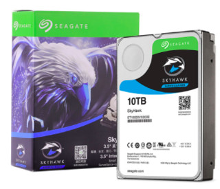 SEAGATE 希捷 酷鹰SkyHawk 监控级硬盘 10TB 7200rpm 256MB ST10000VX0008