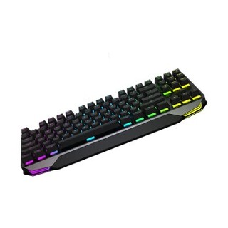 MACHENIKE 机械师 K7蓝牙双模式机械键盘 87键-黑轴-RGB背光