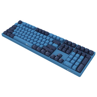 Akko 艾酷 3108SP 海洋之星 108键 有线机械键盘 侧刻 蓝色 Cherry茶轴 无光