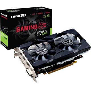 Inno 3D 映众 GEFORCE GTX 1060 Gaming OC版 显卡 6GB