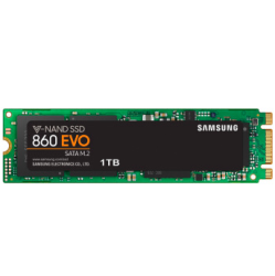 SAMSUNG 三星 860 EVO系列 MZ-N6E1T0BW M.2接口 固态硬盘 1TB