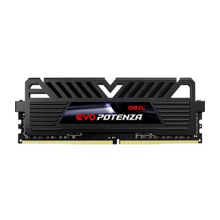 GEIL 金邦 狂速EVO Potenza系列 DDR4 3200MHz 台式机内存 黑色 8GB GPB48GB3200C16SC