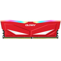 GLOWAY 光威 深渊 DDR4 3200MHz RGB 台式机内存 灯条 红色 8GB
