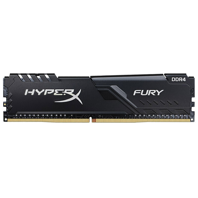 Kingston 金士顿 FURY Beast野兽系列 DDR4 3200MHz 台式机内存 马甲条 黑色 16GB HX432C18FB/16-SP