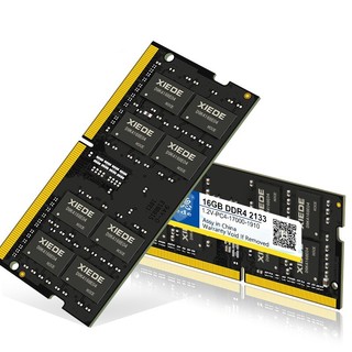 xiede 协德 PC4-17000 DDR4 2133MHz 笔记本内存 普条