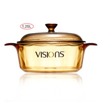 VISIONS 康宁 VS-12 晶彩玻璃汤锅 1.25L