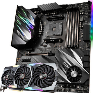 MSI 微星 PRESTIGE X570 CREATION 创世板主板 RTX 2080 SUPER GAMING X TRIO 魔龙 主板显卡套装