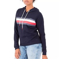 Tommy Hilfiger  女士卫衣 R27S034 灰色/海军蓝