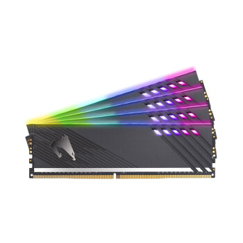 技嘉（GIGABYTE）AORUS DDR4 3200/3600Mhz 16GB 台式机RGB内存条 16GB 3600(8Gx2 +2根RGB模块)