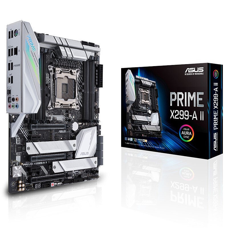 ASUS 华硕 PRIME X299-A II ATX主板（intel LGA2066、X299）