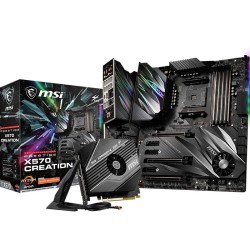 msi 微星 PRESTIGE X570 CREATION 创世板主板 + AMD 锐龙 R9-3900X CPU处理器 板U套装